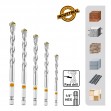 INGCO Διαμαντοτρύπανα 4-10mm 1/4" Hex Σετ 5 τεμ. AKDB6055
